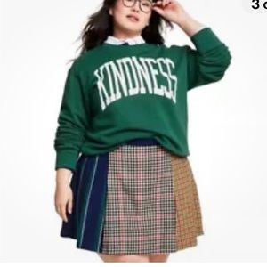 Rowing Blazers x Target Plaid Pleated Skirt